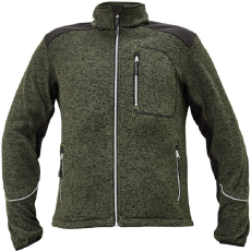 Cerva Boyer Kardigán Olajzöld - 3XL