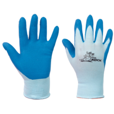 Cerva CHUNKY kesztyű nylon, latex tenyérrel