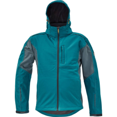 Cerva Dayboro Softshell kabát petrol kék színben