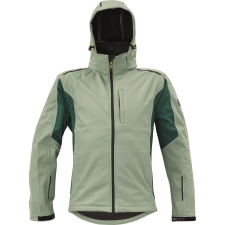 Cerva Dayboro Softshell Munkáskabát Szürkés Zöld - XL férfi kabát, dzseki