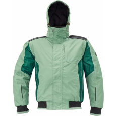 Cerva Dayboro Téli Pilóta Kabát Szürkés Zöld - 4XL