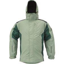 Cerva Dayboro Vízálló Téli Munkáskabát Szürkés Zöld - 4XL férfi kabát, dzseki