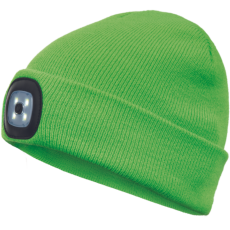 Cerva DEEL LED sapka fejlámpával (zöld