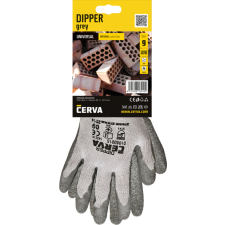 Cerva Dipper munkavédelmi kesztyű szürke színben védőkesztyű