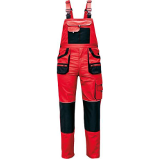 Cerva FF Carl BE-01-004 Kantáros Nadrág Piros/Fekete - 60