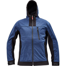 Cerva HUYER SOFTSHELL kabát (royal kék, 3XL) munkaruha