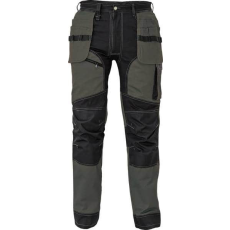 Cerva Keilor Munkásnadrág Olajzöld/Fekete - 48