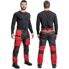 Cerva Keilor Munkásnadrág Piros/Fekete - 62 munkaruha