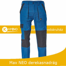 Cerva MAX NEO derekasnadrág királykék munkaruha