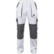 Cerva Max Summer nyári munkavédelmi nadrág fehér/szürke színben munkaruha