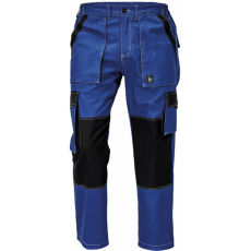 Cerva Max Summer nyári munkavédelmi nadrág kék/fekete színben