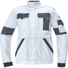 Cerva Max Summer Pamut Munka Kabát Fehér/Szürke - 60 munkaruha