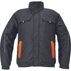 Cerva Max Vivo Pilot Téli Munkásdzseki Fekete/Narancssárga - XL