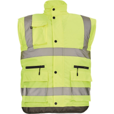 Cerva Meleg férfi fényvisszaverő mellény CORDOBA - Sárga - XXXL láthatósági ruházat