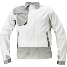 Cerva Montrose munkavédelmi dzseki fehér/szürke színben