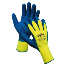 Cerva Nightjar téli kesztyű, akril latex (kék/sárga, 9) védőkesztyű