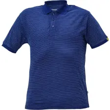 Cerva NOYO ESD tenisz póló (navy, XL) munkaruha
