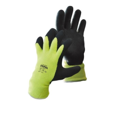 Cerva PALAWAN WINTER narancssárga HV latex kesztyű vagy nylon kesztyű / zöld buborékfólia 10 Világos zöld