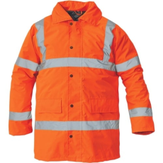 Cerva SEFTON bélelt HiVis kabát (HV narancssárga, L)