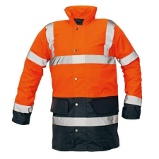Cerva SEFTON bélelt HiVis kabát (narancs*, L) láthatósági ruházat