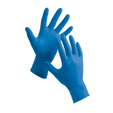 Cerva SPOONBILL kesztyű, egyszerhasználatos (kék*, 8) védőkesztyű
