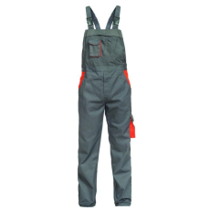 Cerva Uniszex védőoverall DESMAN, szürke/narancs, CERVA 48