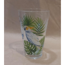 Cerve Nadia üdítős pohár, fehér papagáj, 31 cl, 165892F üdítős pohár