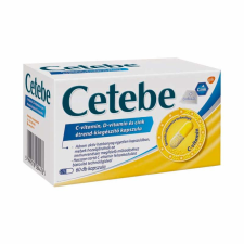  Cetebe C-vitamin, D-vitamin és Cink kapszula 60x vitamin és táplálékkiegészítő