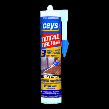 Ceys TOTAL TECH SZILIKONOS RAGASZTÓ KARTUSOS-FEHÉR 290ML ragasztószalag és takarófólia