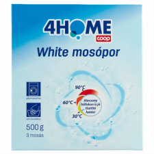 CFA HUNGÁRIA KFT Coop 4Home White mosópor 3 mosás 500 g tisztító- és takarítószer, higiénia
