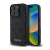 Cg mobile GUESS 4G METAL GOLD LOGO műanyag telefonvédő (textil hátlap) FEKETE Apple iPhone 16 Pro Max (GUHCP16XG4GFGR) (GUHCP16XG4GFGR)