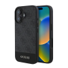Cg mobile GUESS 4G STRIPE műanyag telefonvédő (textil hátlap) SZÜRKE Apple iPhone 16 Plus