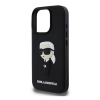 Cg mobile KARL LAGERFELD 3D RUBBER IKONIK szilikon telefonvédő (ütésállóság. 3D) FEKETE