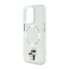 Cg mobile KARL LAGERFELD IML KARL AND CHOUPETTE MAGSAFE szilikon telefonvédő (ütésállóság. MagSafe) ÁTLÁTSZÓ