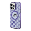 Cg mobile KARL LAGERFELD IML MONOGRAM K&CH HEADS MAGSAFE szilikon telefonvédő (ütésállóság, kameravédő, MagSafe) LILA Apple iPhone 15 Pro (KLHMP15LHMCKMHU) (KLHMP15LHMCKMHU)