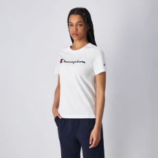Champion Big Logo Jersey női póló White S