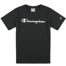 Champion Rövid ujjú pólók CREWNECK T-SHIRT Fekete 14 / 16 ans