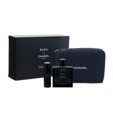 Chanel Bleu de Chanel SET: edp 100ml + edp 20ml + Kozmetikai Táska kozmetikai ajándékcsomag