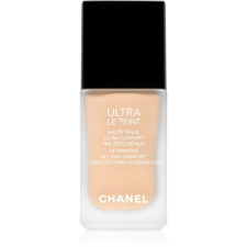 Chanel Ultra Le Teint Flawless Finish Foundation tartós matt alapozó egységesíti a bőrszín tónusait árnyalat B20 30 ml smink alapozó