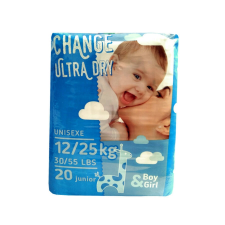 Change pelenka Ultra dry (5-ös) 12 - 25 kg (20 db/cs) pelenka