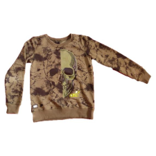  Chapter Young keki színű koponyás fiú pulóver (méret: 146/152) gyerek pulóver, kardigán