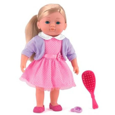 Charlotte kifesthető és fésülhető puha baba - 36 cm (80386) baba