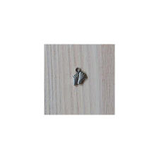  Charm, talpacskák. Mérete: 10x12 mm dekorációs kellék