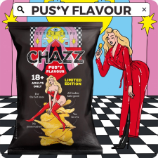  Chazz vagina ízű burgonyachips 90g előétel és snack