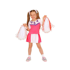  Cheer Leader - Pom-pon lány jelmez - 116 méret jelmez
