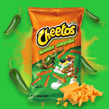  Cheetos Crunchy Cheddar Jalapeno chips 226g reform élelmiszer