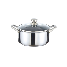 Cheffinger Lábas rozsdamentes acélból 24cm edény
