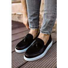 Chekich 002.02 férfi loafer cipő fekete