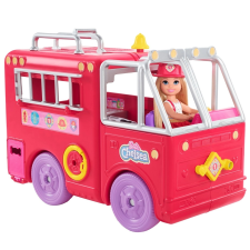 Chelsea tűzoltóautó barbie baba