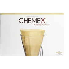 CHEMEX papírszűrő 1-3 csészéhez, natúr kávéfőző kellék